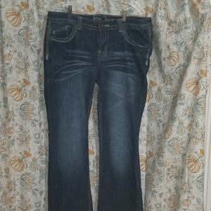 Aria Women's Dark Blue Jeans